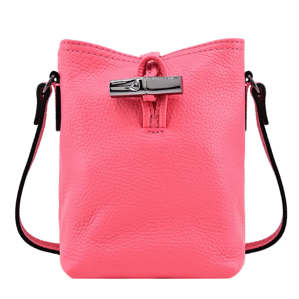 LONGCHAMP ROSEAU ESSENTIAL系列竹節牛皮簡約三折壓釦短夾(淺褐) 歷史價格詳細信息