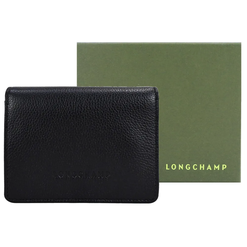 【LONGCHAMP】LONGCHAMP LE FOULONN☆ 壓印LOGO牛皮釦式斜背馬鞍包(小/黑) 歷史價格詳細信息