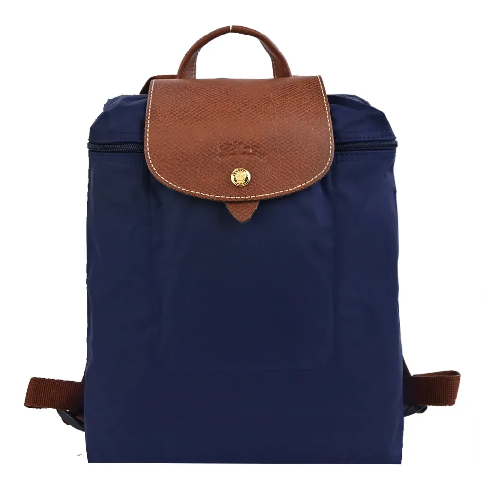 LONGCHAMP LE PLIAGE系列再生尼龍摺疊後背包(中/酒紅) 歷史價格詳細信息