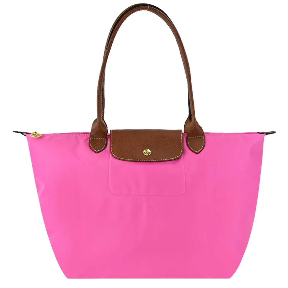 LONGCHAMP LE PLIAGE系列長把再生尼龍摺疊水餃包(大/多色選) 歷史價格詳細信息