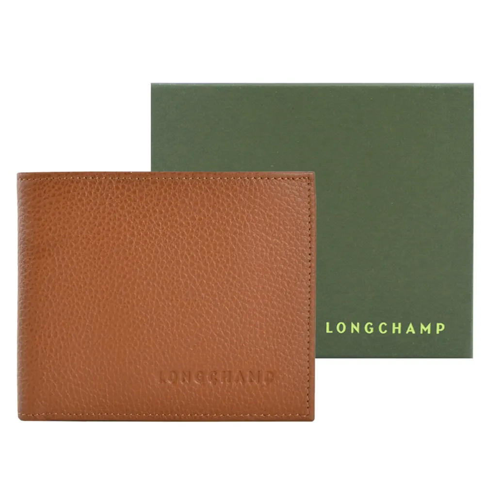 LONGCHAMP LE FOULONN? 系列牛皮雙折短夾(黑) 歷史價格詳細信息