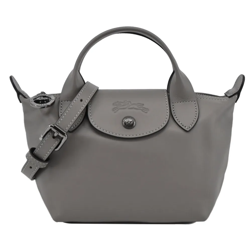 LONGCHAMP LE PLIAGE XTRA系列牛皮手提/斜背兩用水餃包(小/裸粉) 歷史價格詳細信息