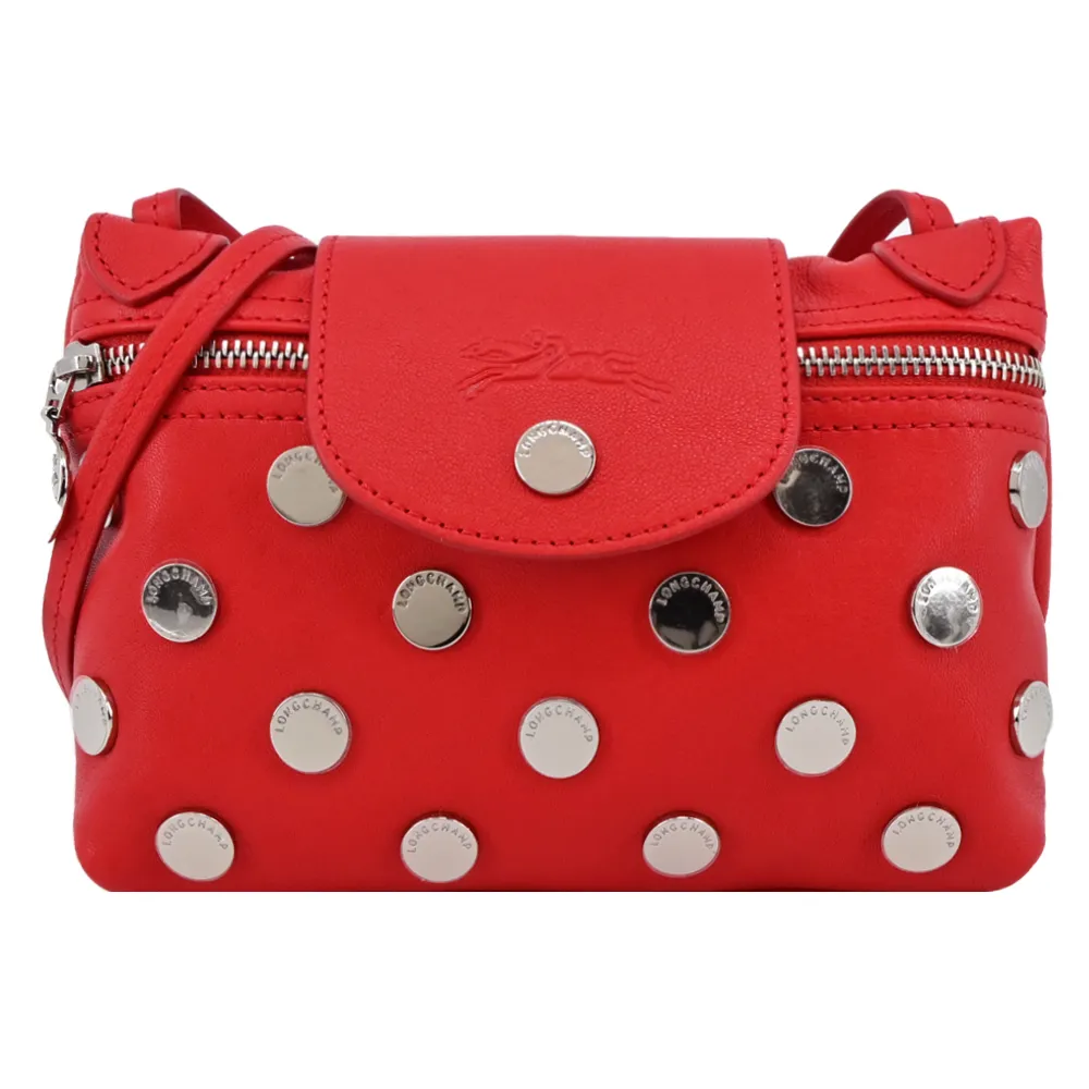 LONGCHAMP LE PLIAGE XTRA系列牛皮翻蓋名片夾(黑) 歷史價格詳細信息