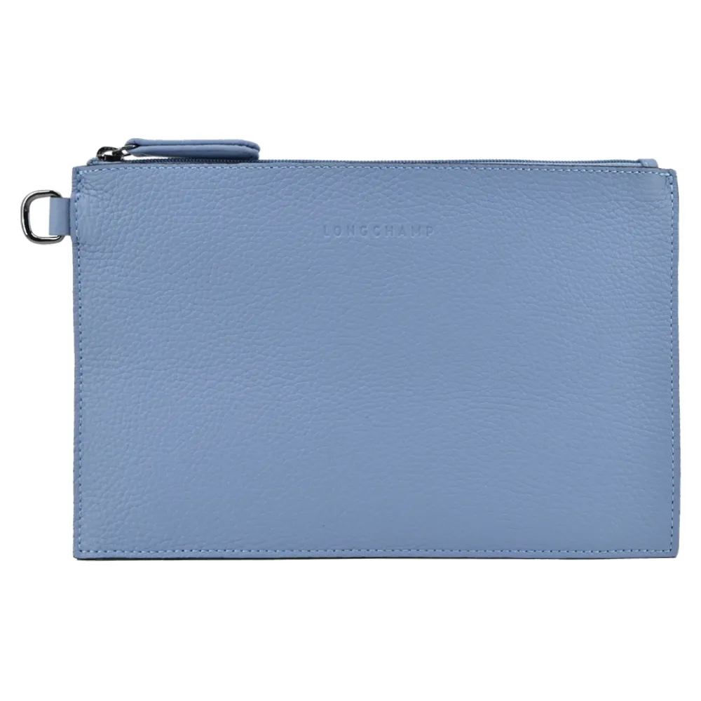 LONGCHAMP ROSEAU ESSENTIAL系列牛皮萬用手拿包(黑) 歷史價格詳細信息