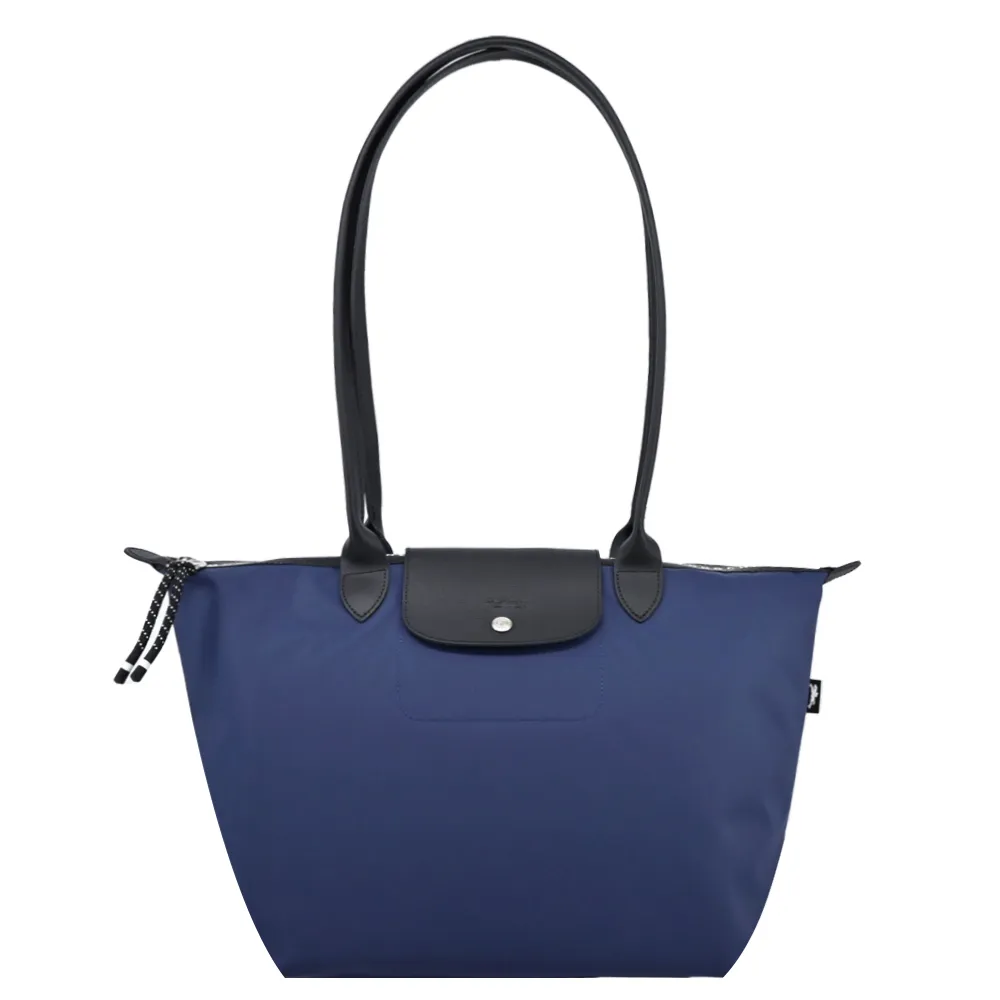 LONGCHAMP LE PLIAGE ENERGY系列再生尼龍肩背/手拿包(寶藍) 歷史價格詳細信息