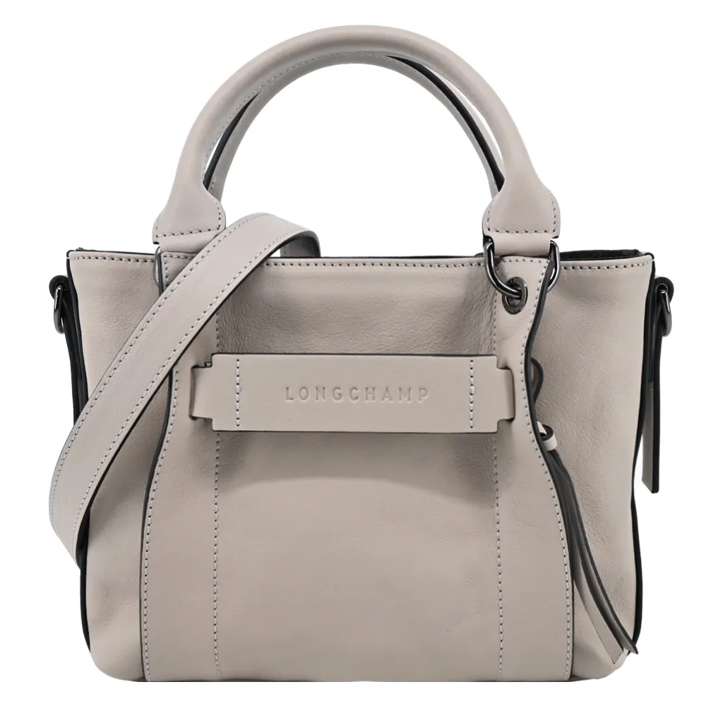 LONGCHAMP 3D 全新 s 皮革斜背手拿包 赭黃色 歷史價格詳細信息