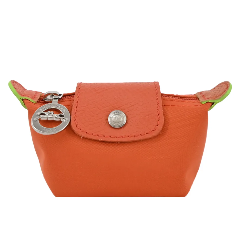 LONGCHAMP LE PLIAGE GREEN系列撞色再生尼龍水餃零錢包(天澄) 歷史價格詳細信息