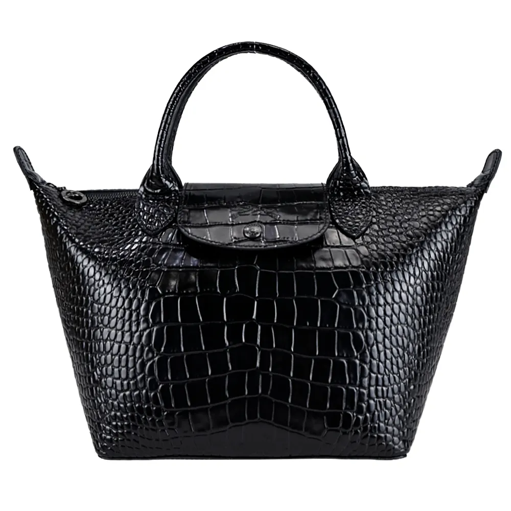 LONGCHAMP LE PLIAGE CUIR系列小羊皮水餃手拿/化妝包(酒紅) 歷史價格詳細信息