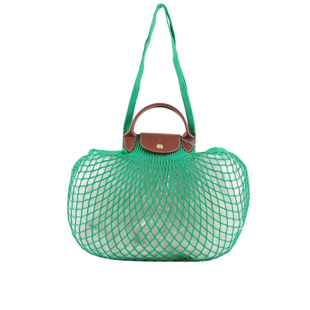 LONGCHAMP LE PLIAGE FILET 二用漁網包(粉色) 10121 HVH 018 歷史價格詳細信息