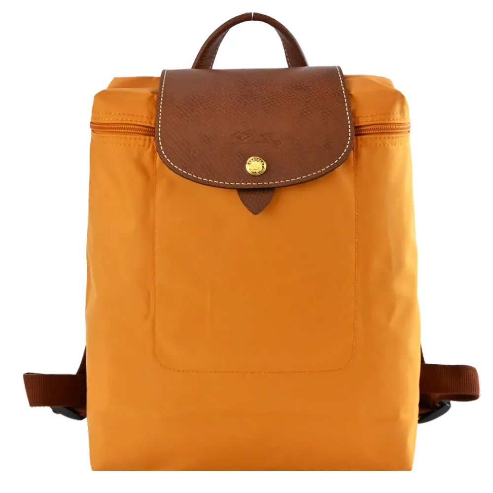 LONGCHAMP LE PLIAGE系列再生尼龍摺疊後背包(中/酒紅) 歷史價格詳細信息