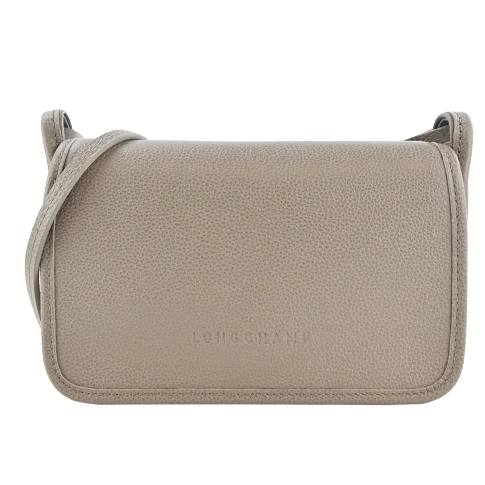 LONGCHAMP LE FOULONNE系列牛皮直式斜背包(大/黑) 歷史價格詳細信息