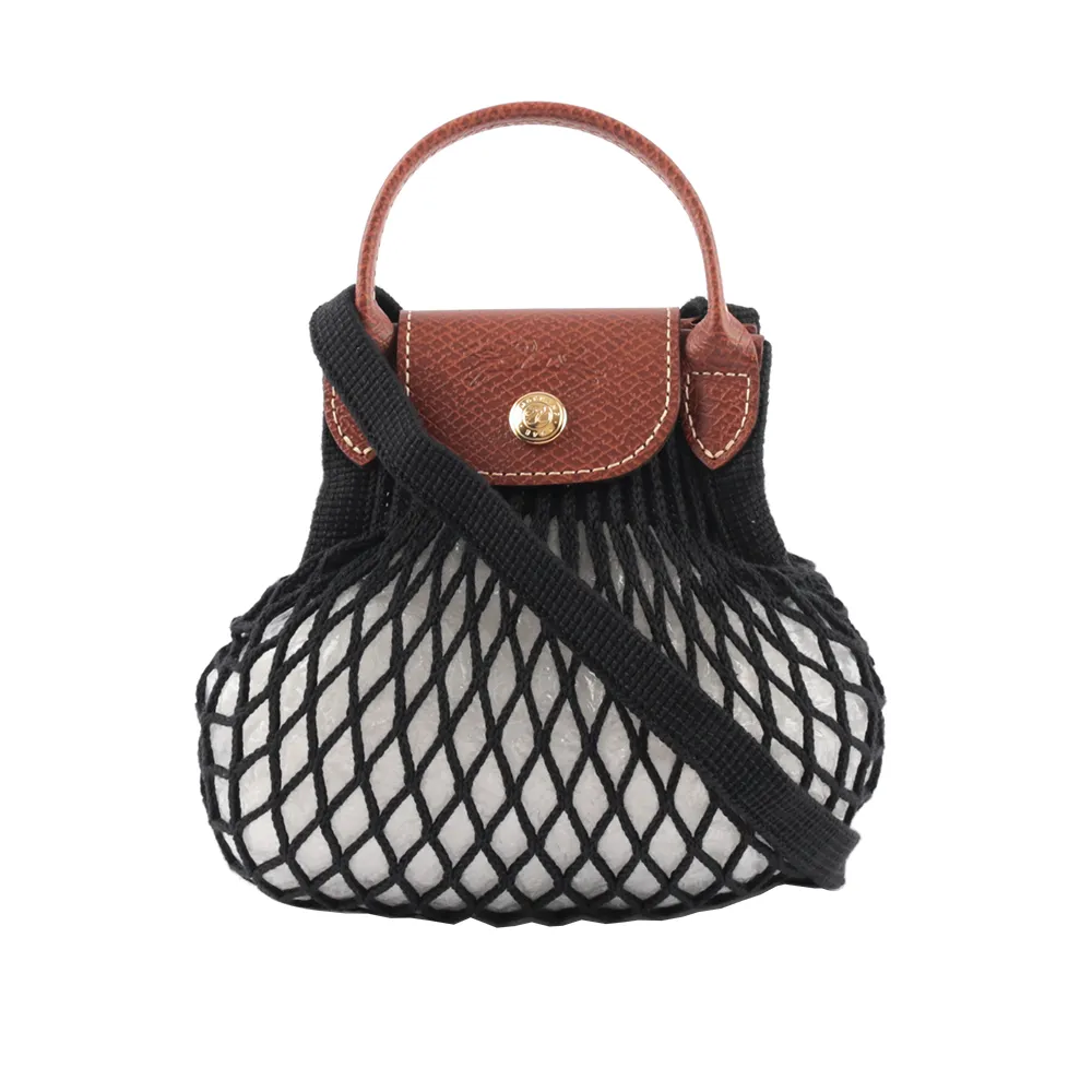 LONGCHAMP LE PLIAGE FILET 二用漁網包(粉色) 10121 HVH 018 歷史價格詳細信息