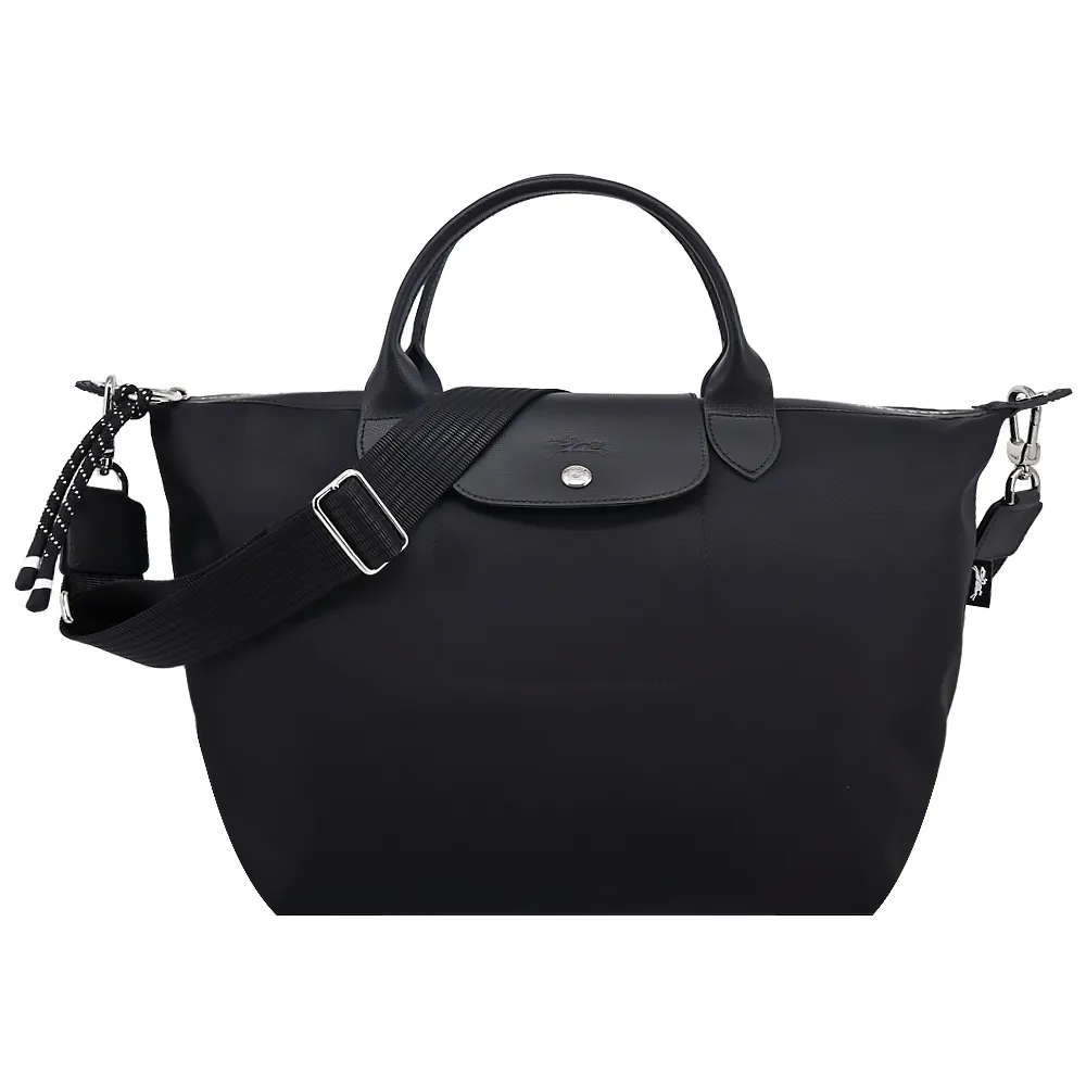 LONGCHAMP LE PLIAGE 黑再生尼龍布折疊後背包 歷史價格詳細信息