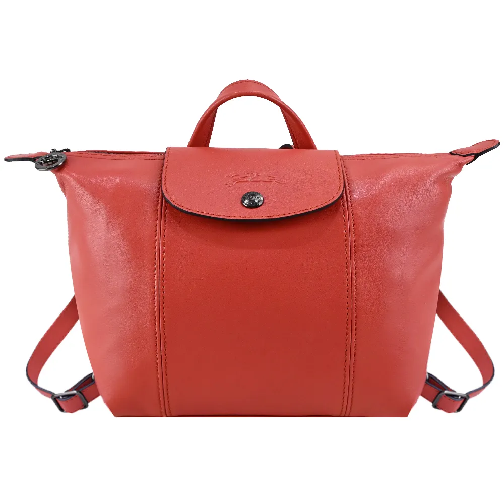 LONGCHAMP LE PLIAGE CUIR小羊皮後背包(XS)(酒紅色) 1306 737 945 廠商直送 歷史價格詳細信息