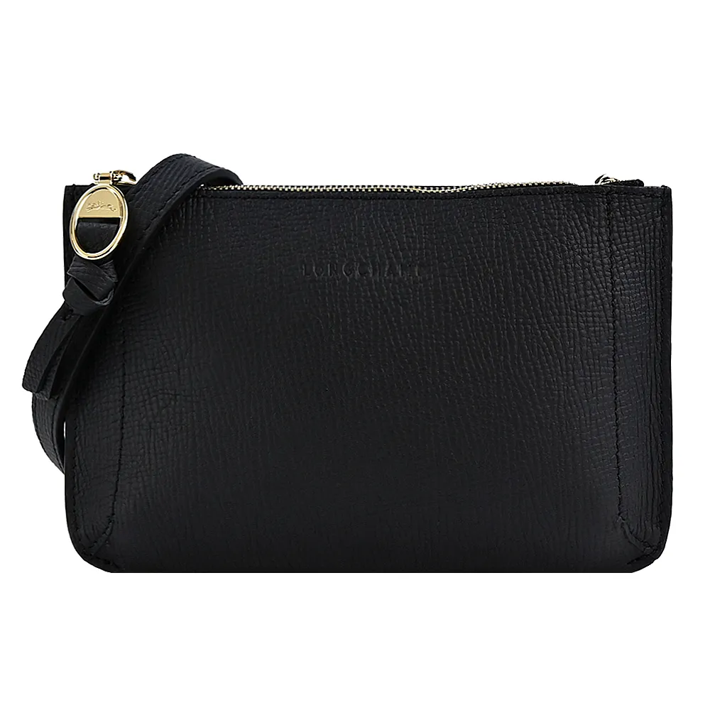 LONGCHAMP MAILBOX系列牛皮前口袋手提包(大/黑) 歷史價格詳細信息