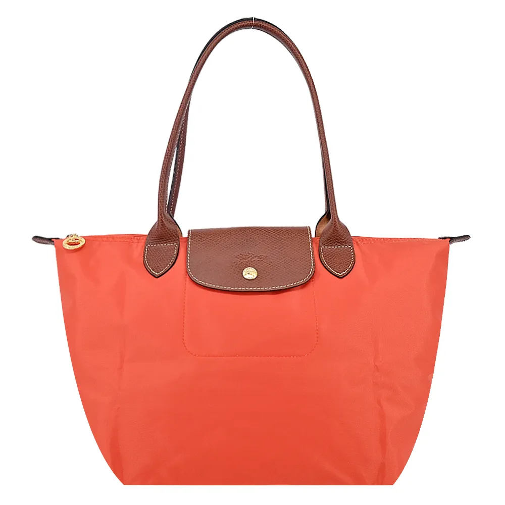 LONGCHAMP 折疊中型長把肩背包(桃紅)【美麗購】 歷史價格詳細信息