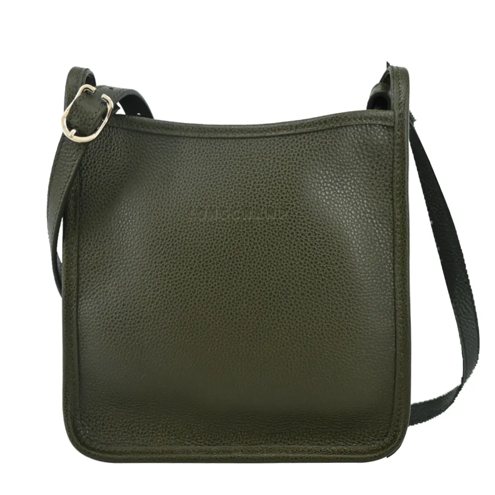 LONGCHAMP LE FOULONNE系列牛皮直式斜背包(大/黑) 歷史價格詳細信息