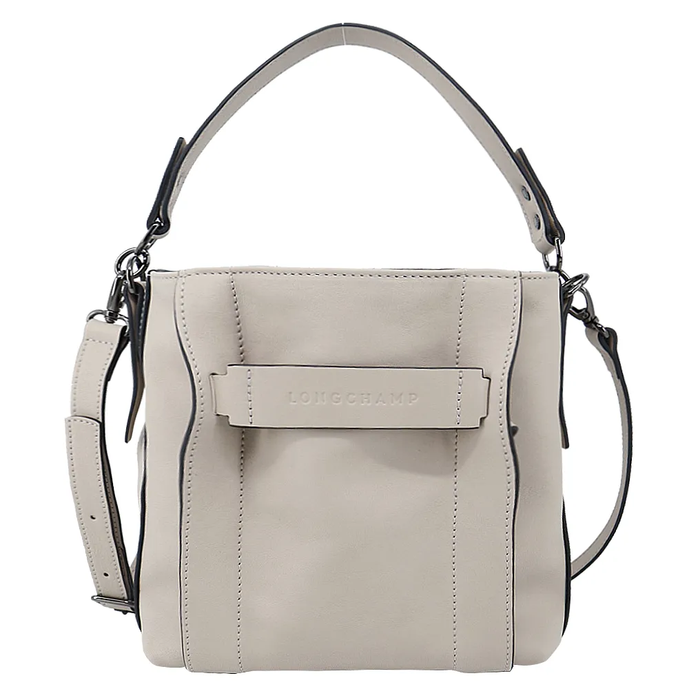 LONGCHAMP 3D 全新 s 皮革斜背手拿包 赭黃色 歷史價格詳細信息