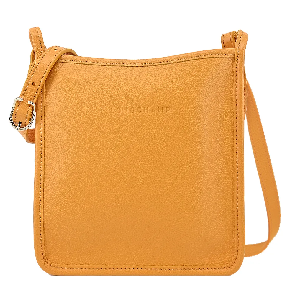 LONGCHAMP LE FOULONNÉ系列氈製羊毛寬背帶翻蓋斜背包(中/黑) 歷史價格詳細信息