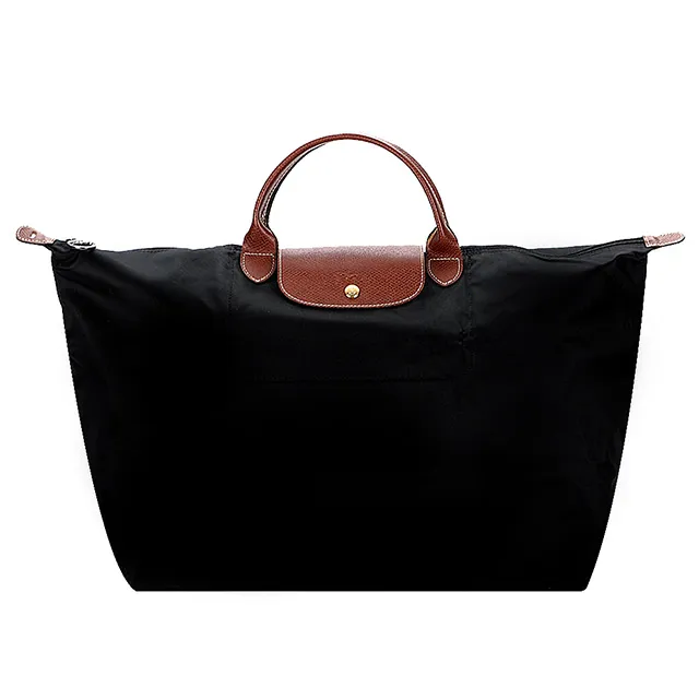 LONGCHAMP 折疊大型水餃旅行包(大/黑) 歷史價格詳細信息