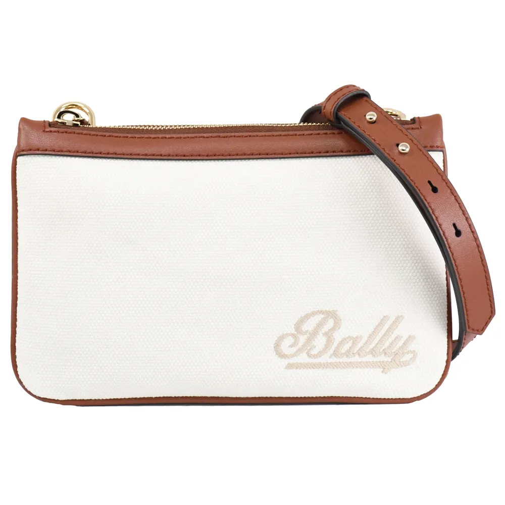 【BALLY】米白牛皮方型小肩背包(bally 肩背包) 歷史價格詳細信息