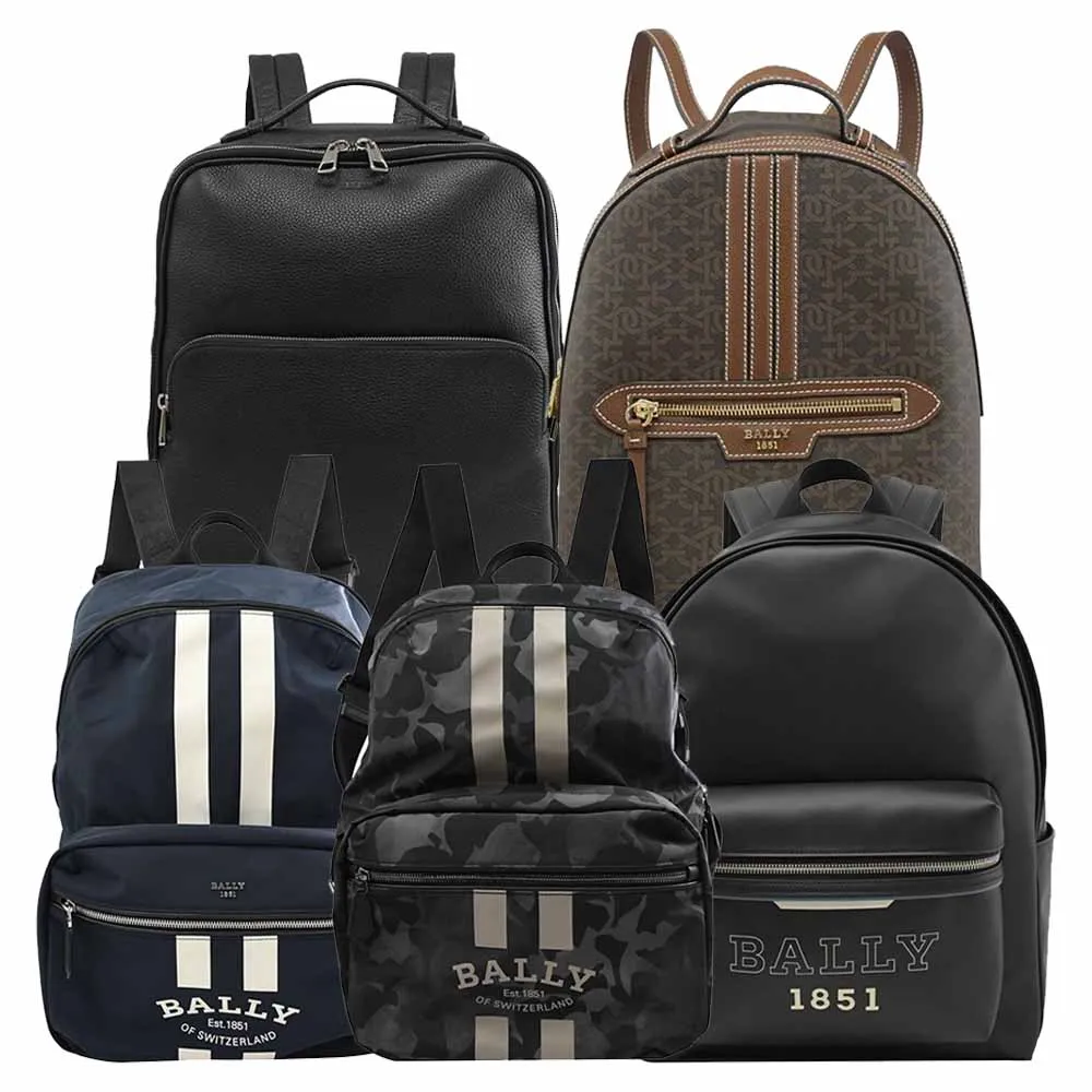 BALLY 經典金屬LOGO 荔枝牛皮迷你兩用束口/鍊帶水桶包 (黑色) 歷史價格詳細信息