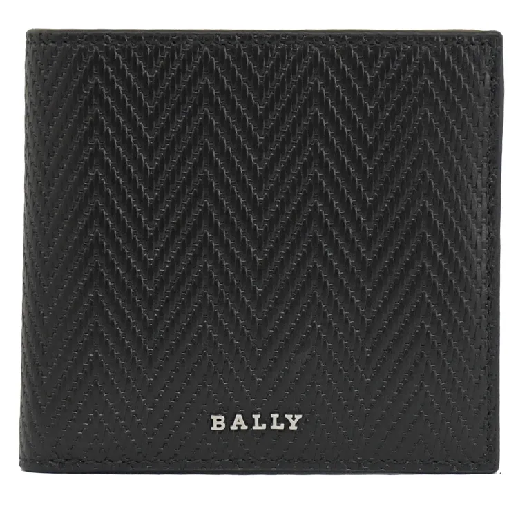 BALLY 6302634 BYIE 金屬LOGO牛皮4卡零錢短夾.灰 歷史價格詳細信息