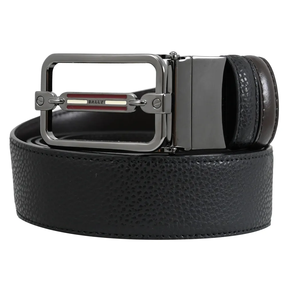 【BALLY】黑色雙提把牛皮托特包(bally 托特包) 歷史價格詳細信息