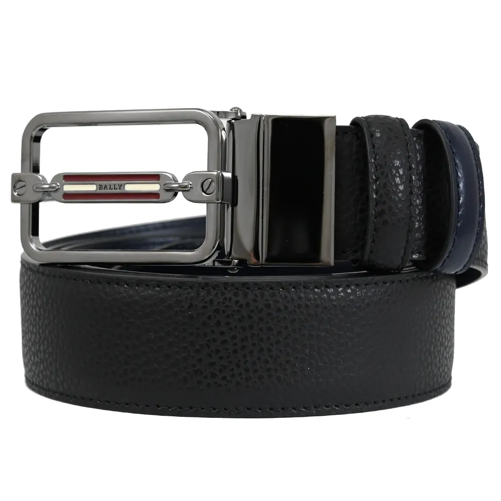 【BALLY】黑色雙提把牛皮托特包(bally 托特包) 歷史價格詳細信息