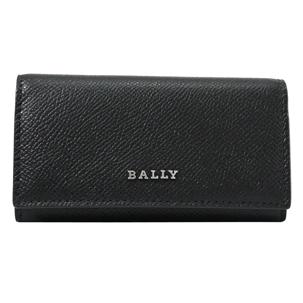【BALLY】BALLY黑字LOGO帆布拉鍊手拿包(米x黑) 歷史價格詳細信息