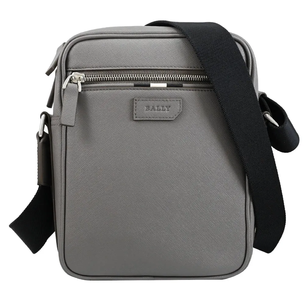 BALLY 6306629 PENNANT 幾何緹花翻蓋斜背方包.午夜藍 歷史價格詳細信息