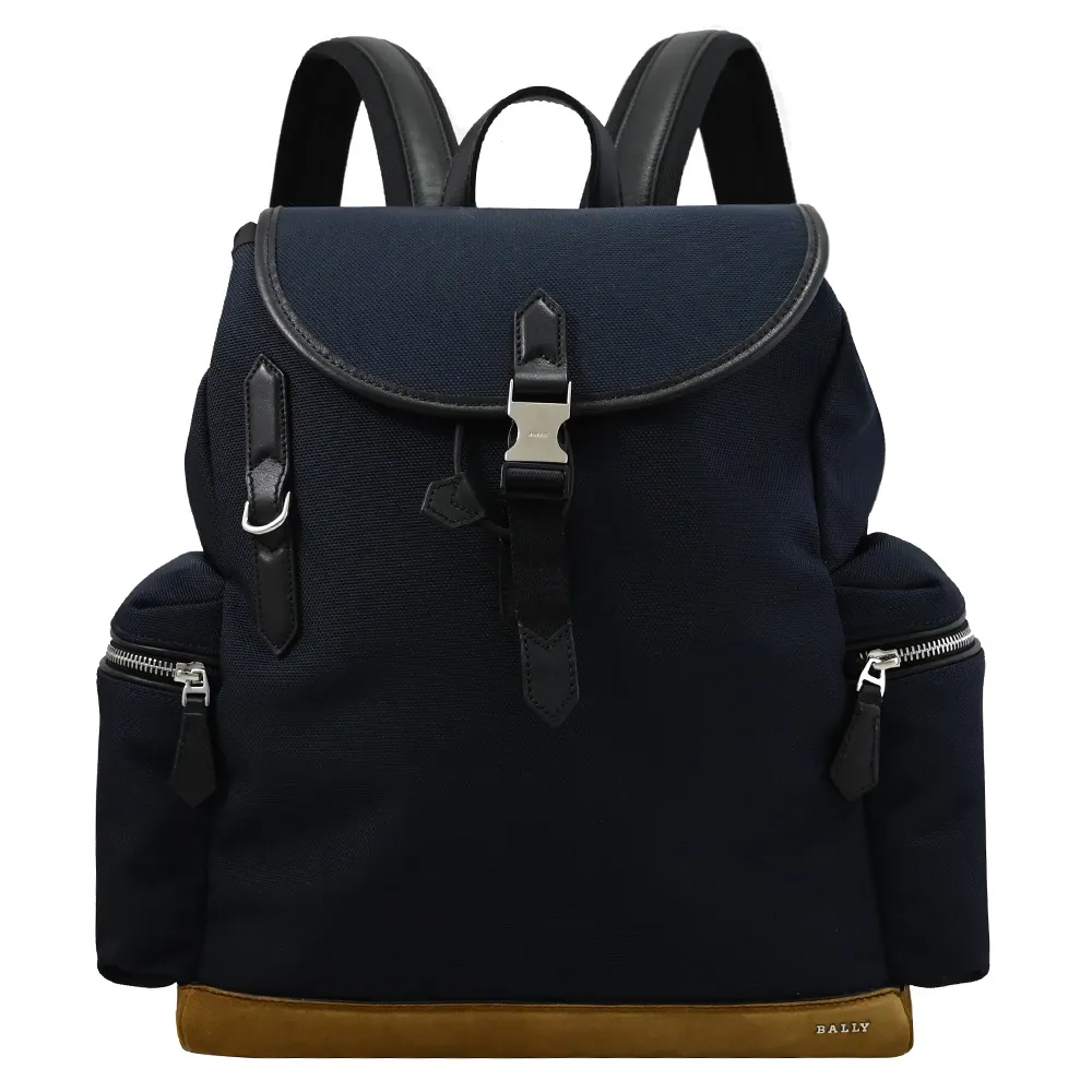【BALLY】深藍束口單寧斜跨包(bally 斜肩包) 歷史價格詳細信息