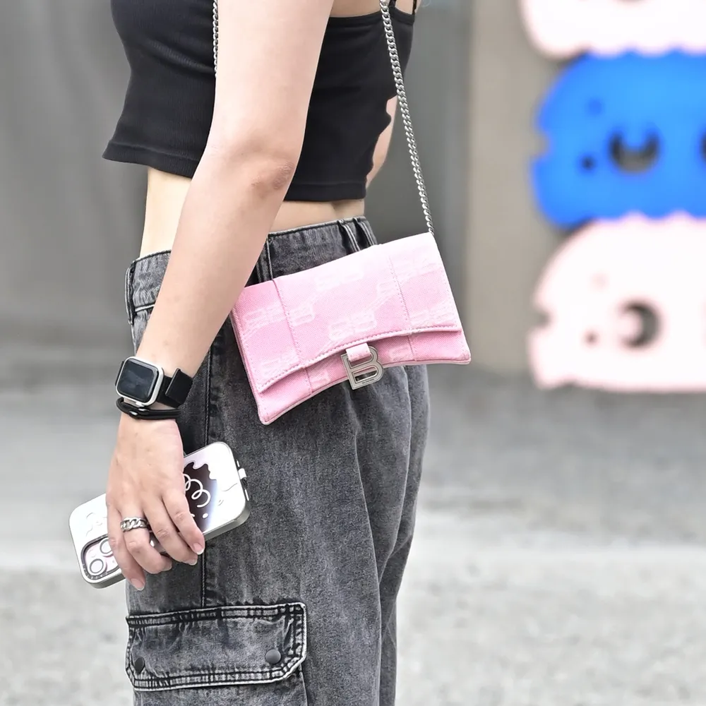 【Balenciaga 巴黎世家】Hourglass XS 迷你 手提 斜背 沙漏包 黑色 歷史價格詳細信息