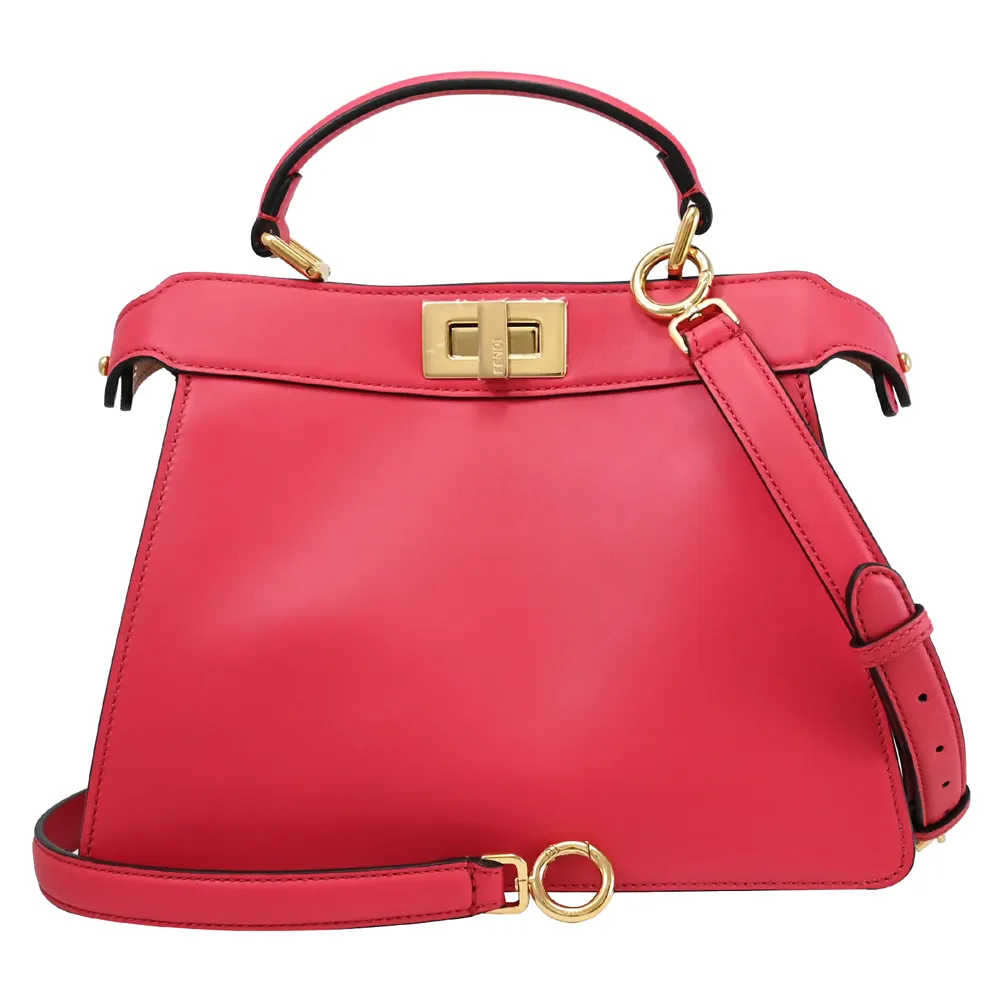 Fendi peekaboo大款紫色提包付肩背帶 歷史價格詳細信息