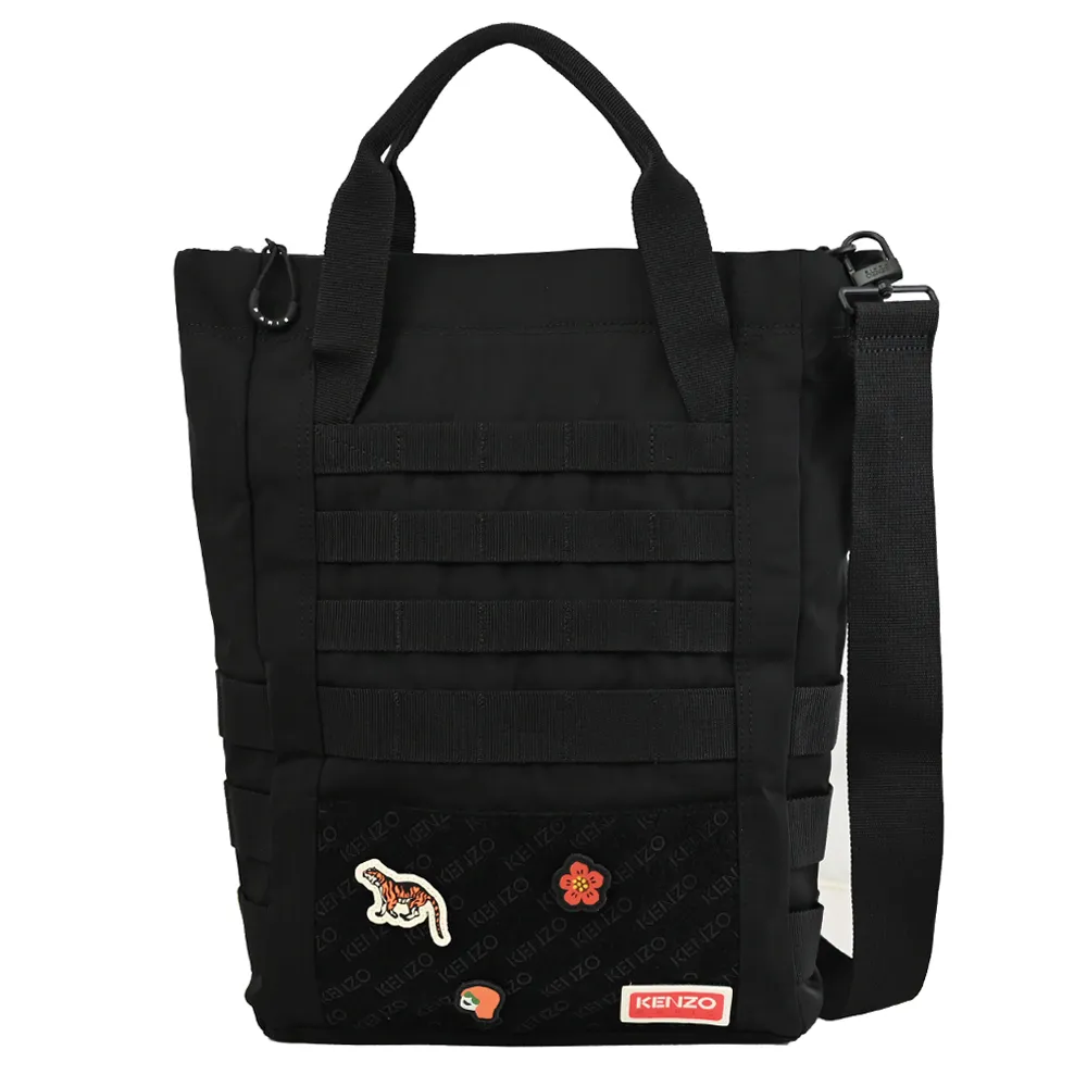 KENZO 5SA213 滿版印花尼龍雙肩大後背包.深藍 歷史價格詳細信息