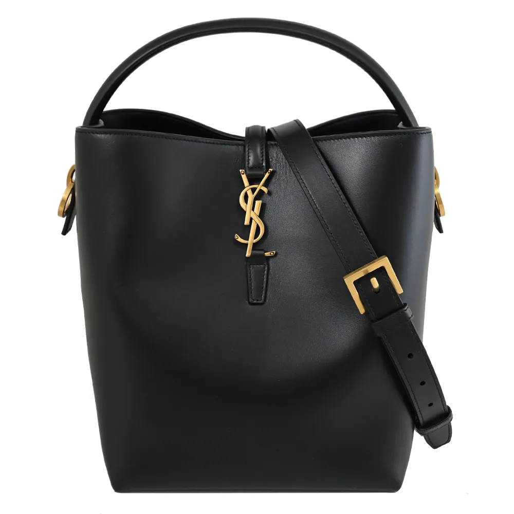 YSL Le Monogramme 經典壓紋LOGO 小牛皮大手拿包(黑) 歷史價格詳細信息