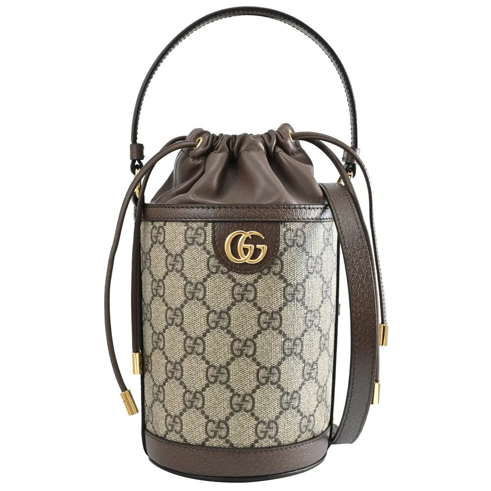 GUCCI Ophidia GG印花帆布迷你半月手提/肩背包(卡其) 歷史價格詳細信息