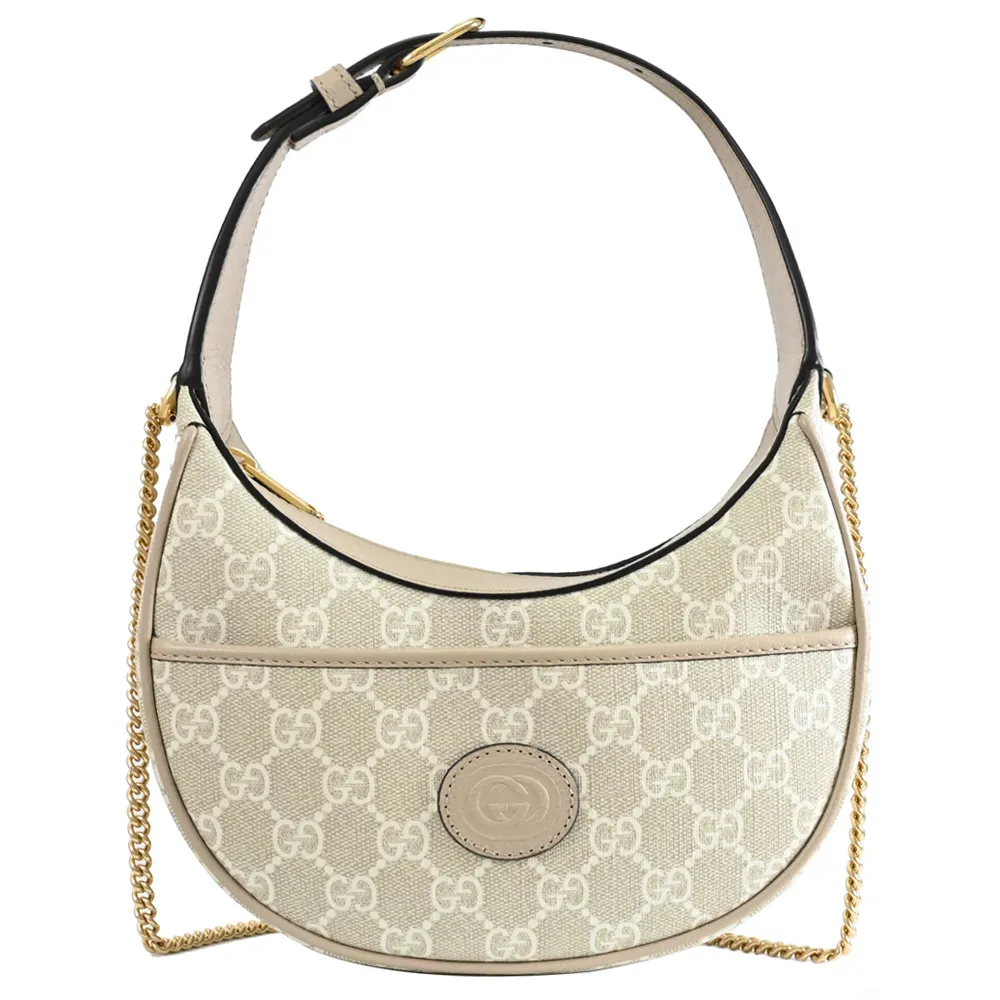 GUCCI 褐色經典老花織布＋真皮 短夾 歷史價格詳細信息