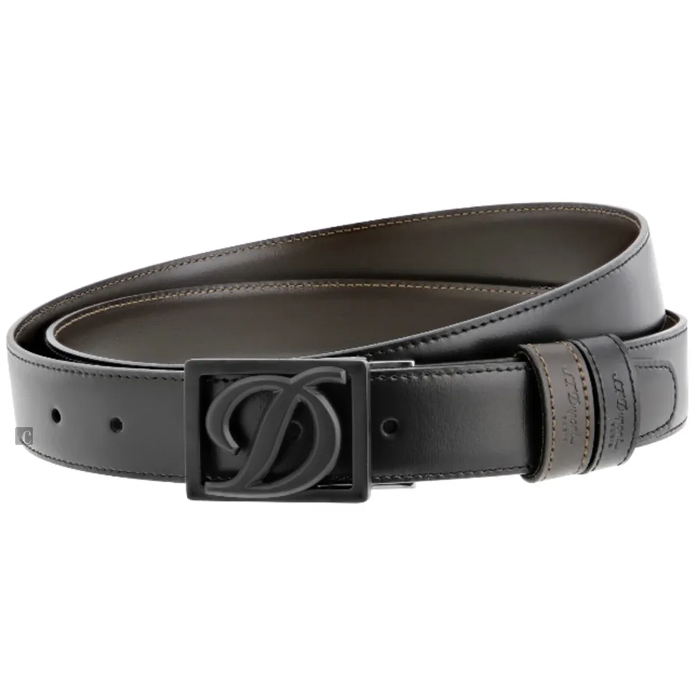 S.T.Dupont 都彭 Line D系列 D字扣 商務雙面皮帶-30mm 9590120 歷史價格詳細信息