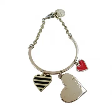 agnes b. 愛心塗鴉蝴蝶結拉鍊長夾-黑 歷史價格詳細信息