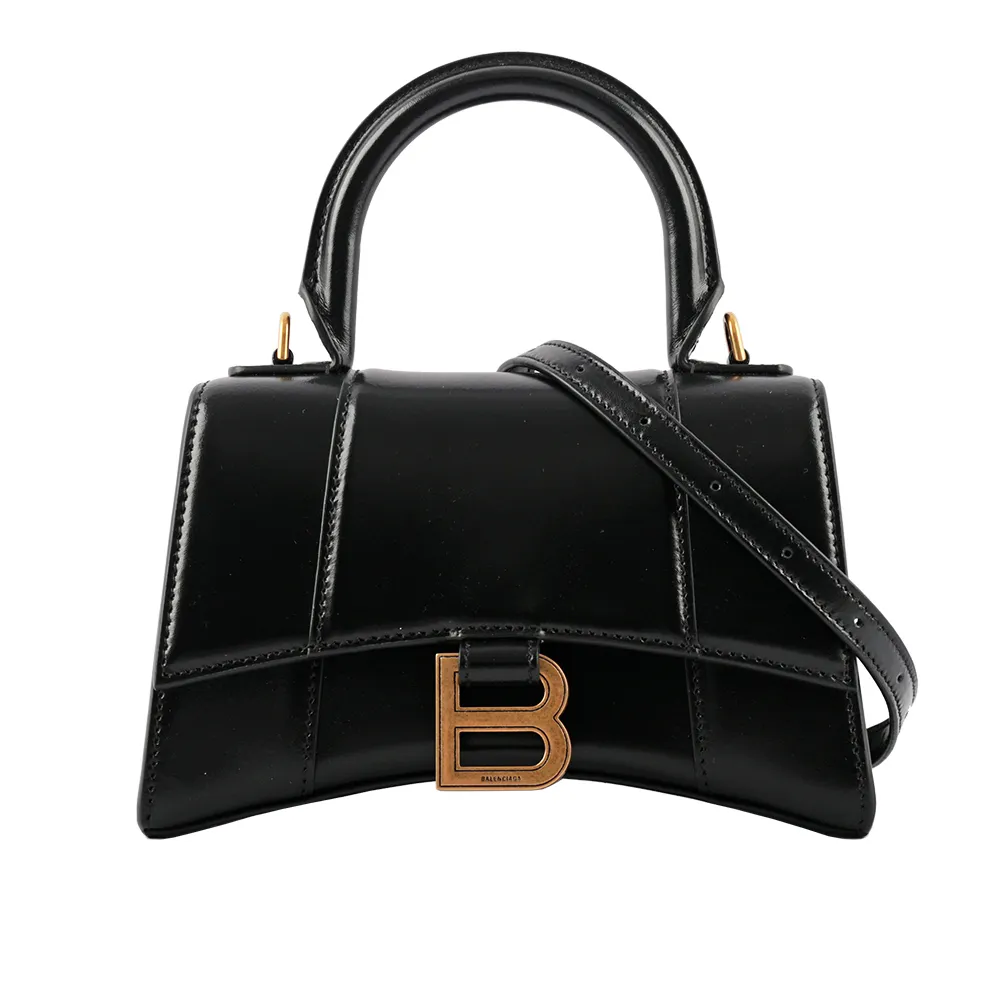 BALENCIAGA 592833 深綠 鱷魚壓紋 沙漏包 HOURGLASS #XS 歷史價格詳細信息