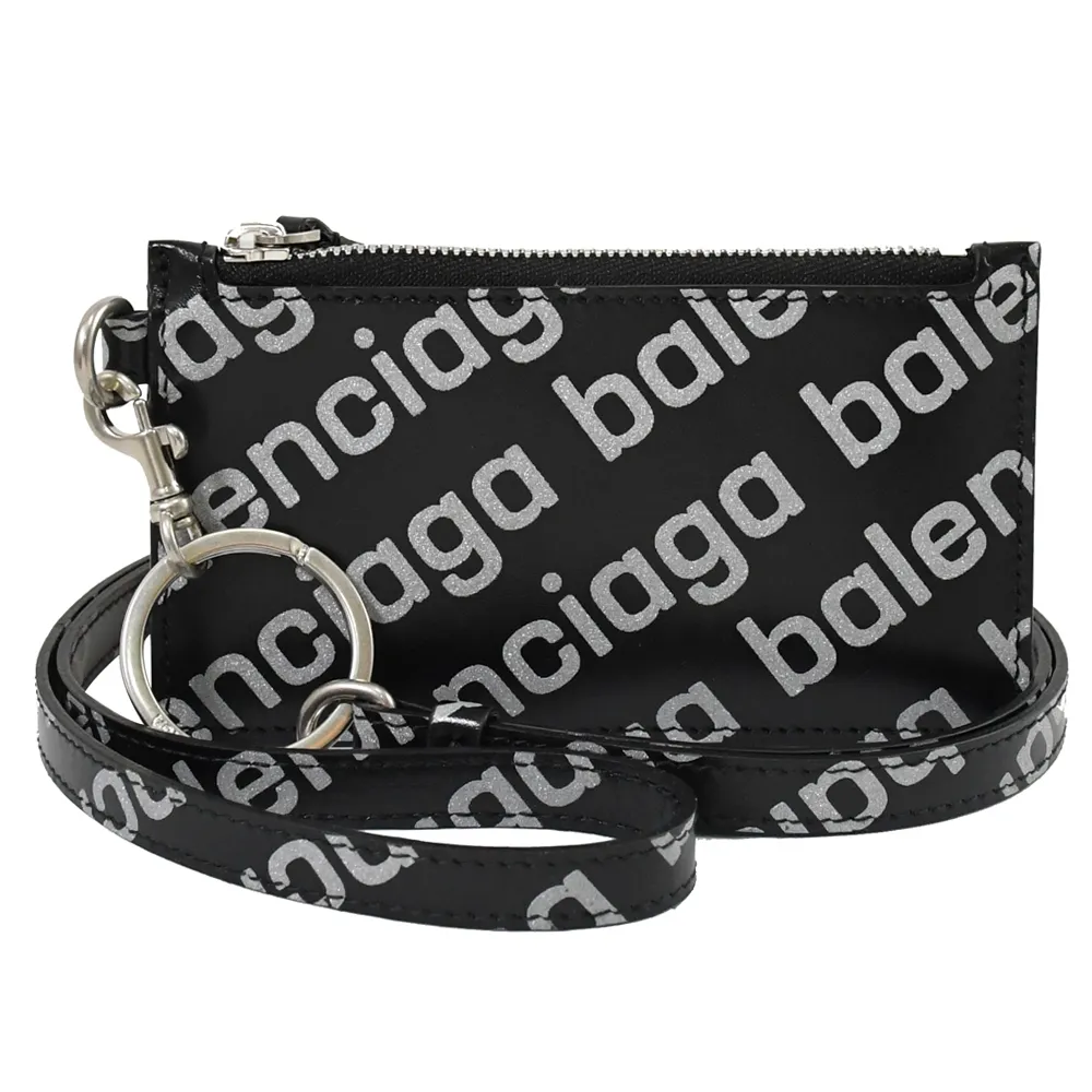 BALENCIAGA 巴黎世家 594548 鱷魚紋牛皮頸掛式卡片零錢包.深紅色 歷史價格詳細信息