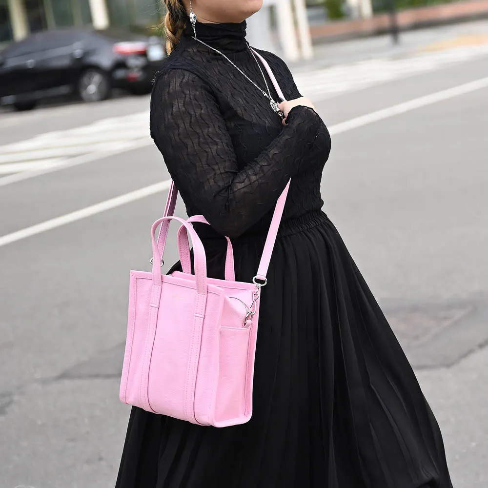 Balenciaga 巴黎世家 Bazar XXS 自然皺褶小羊皮 2用購物包 歷史價格詳細信息