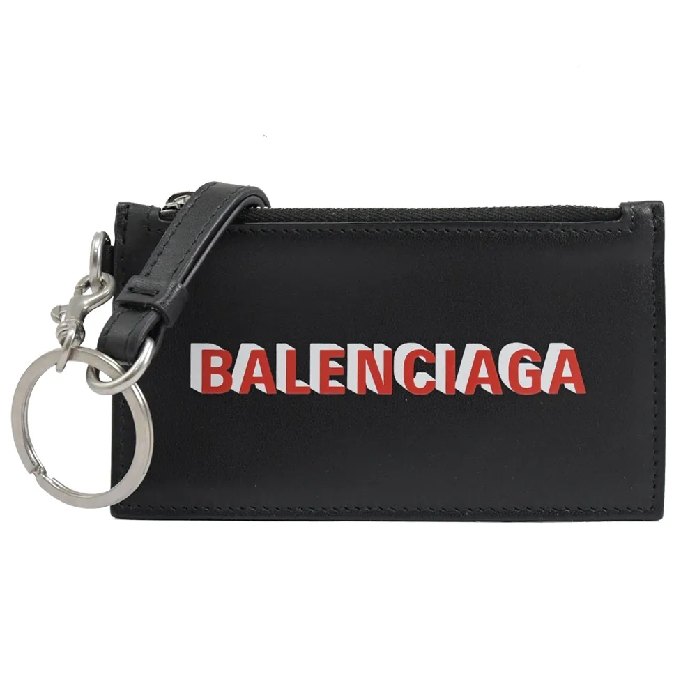 BALENCIAGA 巴黎世家 594548 鱷魚紋牛皮頸掛式卡片零錢包.深紅色 歷史價格詳細信息