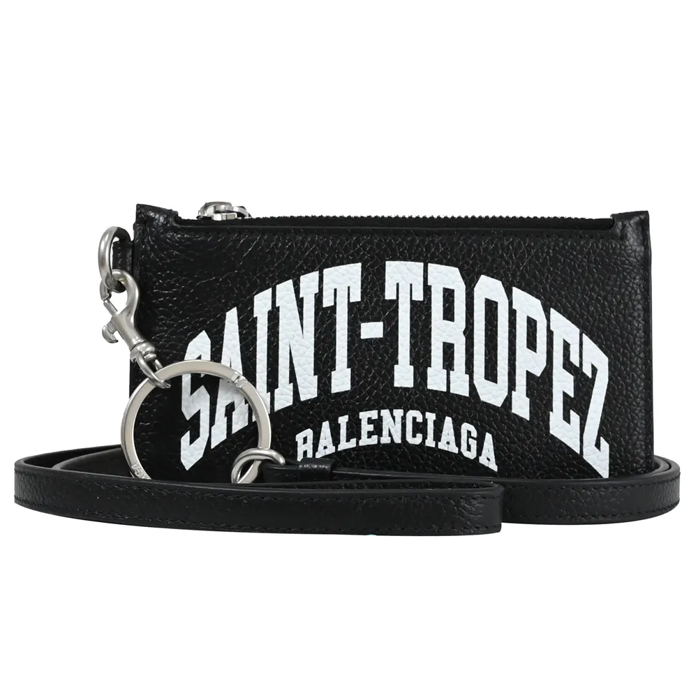 BALENCIAGA 巴黎世家 594548 鱷魚紋牛皮頸掛式卡片零錢包.深紅色 歷史價格詳細信息