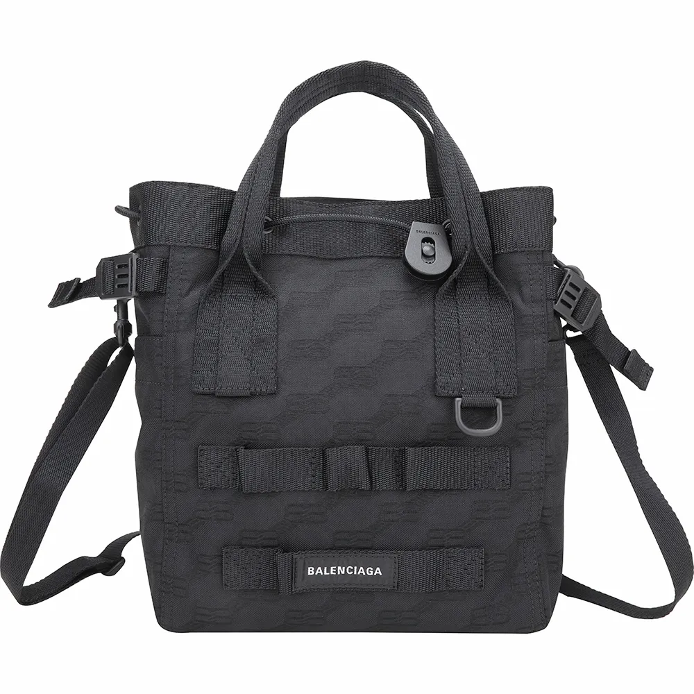 BALENCIAGA BB 小款 仿舊字母旋釦油蠟牛皮雙背帶肩/斜背包(黑色) 歷史價格詳細信息
