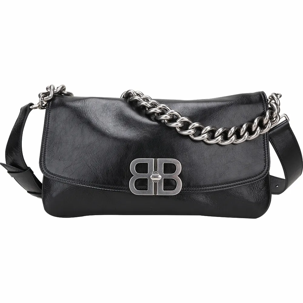 牛皮斜背帶黑色寬1.5*100-120公分可調整，古銅五金螃蟹鉤【皮革美包】 歷史價格詳細信息