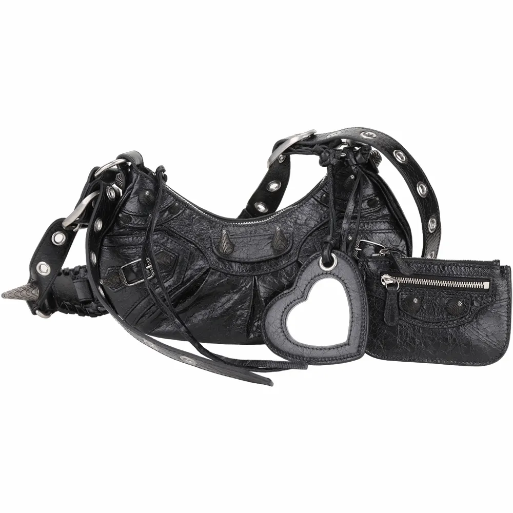 Balenciaga 黑色 斜背包 肩背 側背 男女 近全新 歷史價格詳細信息