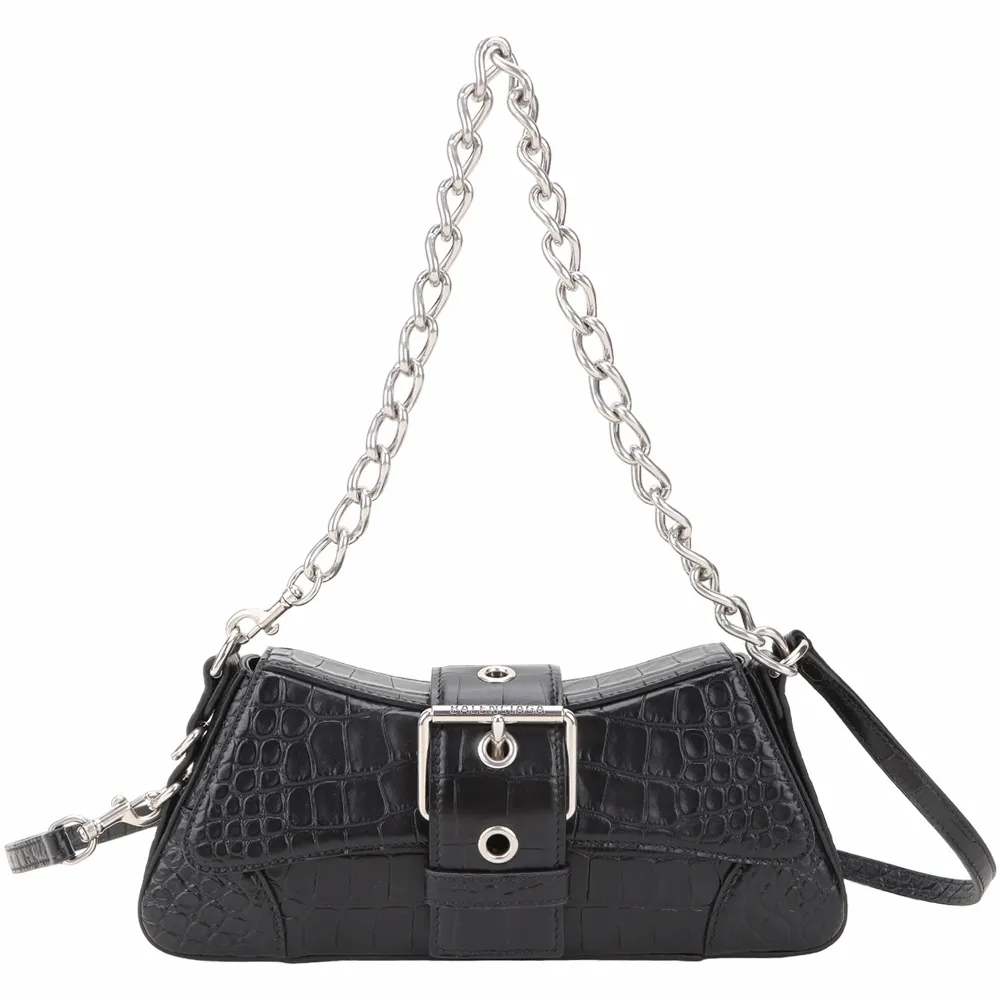 Balenciaga 黑色 斜背包 肩背 側背 男女 近全新 歷史價格詳細信息