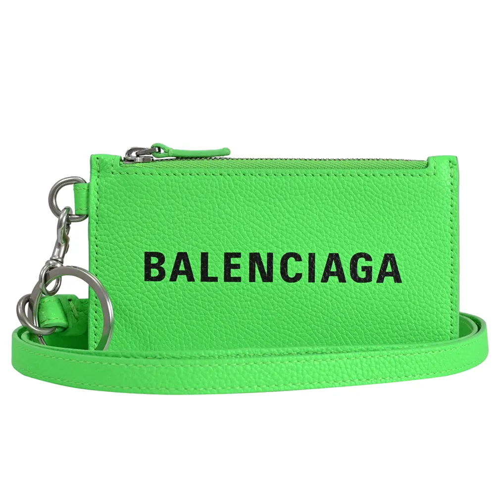 BALENCIAGA 巴黎世家 594548 鱷魚紋牛皮頸掛式卡片零錢包.深紅色 歷史價格詳細信息